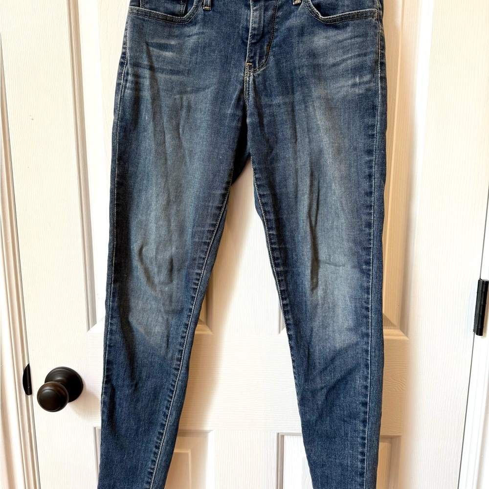 Levi's Blue Skinny Jeans Medium Wash